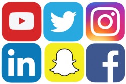 social media logos