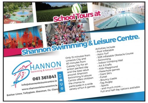 School Tour Shannon Leisure Centre