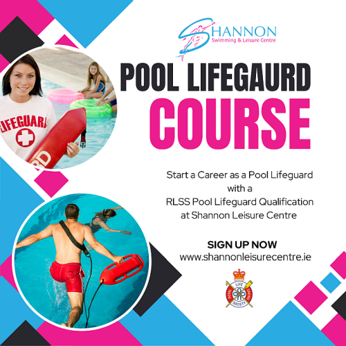RLSS Pool Lifeguard Course Shannon Leisure Centre