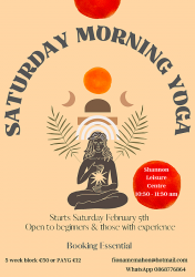 Yoga Class Shannon Leisure Centre Clare