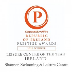 Corporate LiveWire Republic of Ireland Prestige Awards 2020 Shannon Leisure Centre