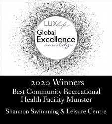 LuxLife Global Excellence Awards Shannon Swimming & Leisure Centre