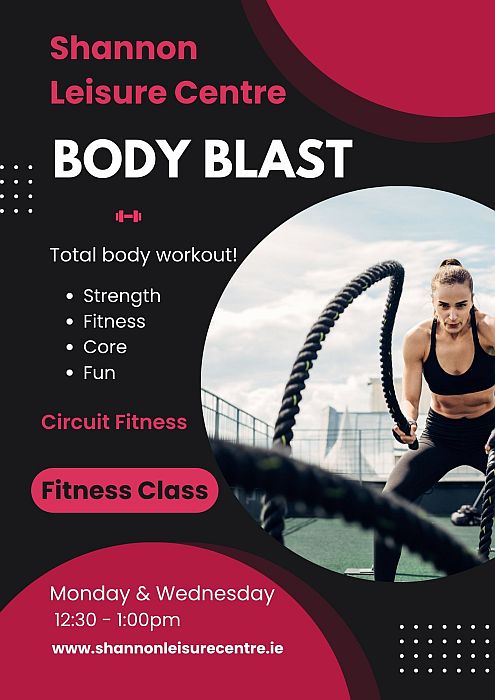 Body Blast Fitness Class Shannon Leisure Centre