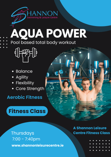 Aqua Power Fitness Class Shannon Leisure Centre